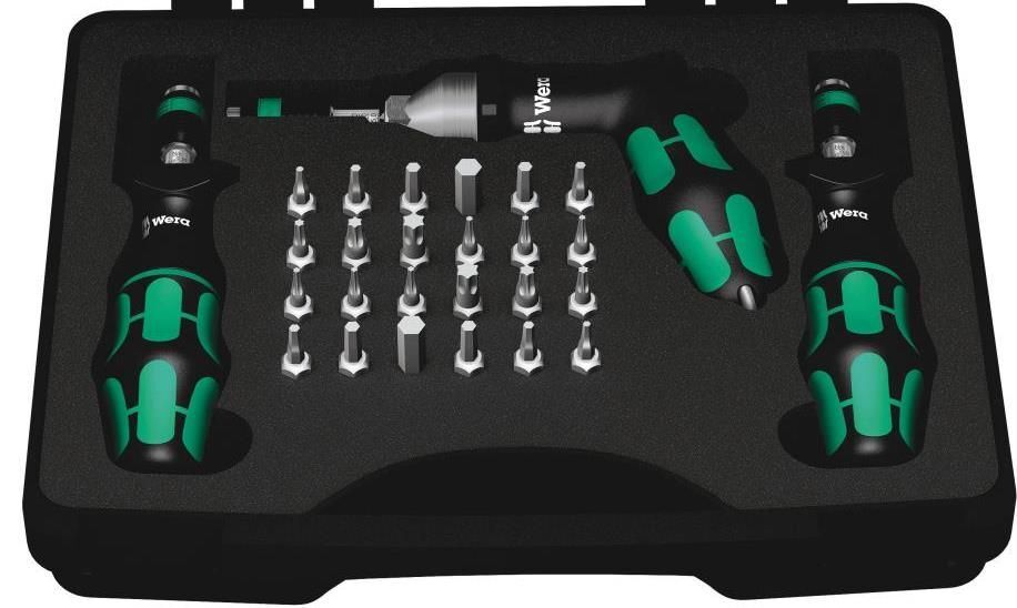 Wera набор динамометрических отверток 2,5-55,0 in.lbs. 05350451001