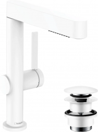 Смеситель Hansgrohe Finoris ComfortZone 230 белый матовый 76063700