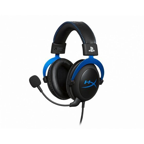 Компьютерная гарнитура HyperX Cloud PS4, blue