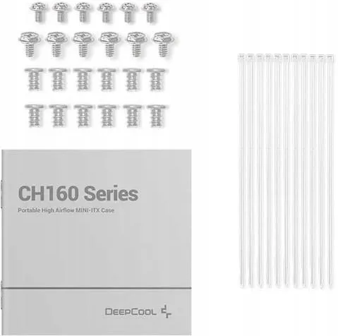 Компьютерный корпус Deepcool CH160 MESH WH Tower Белый