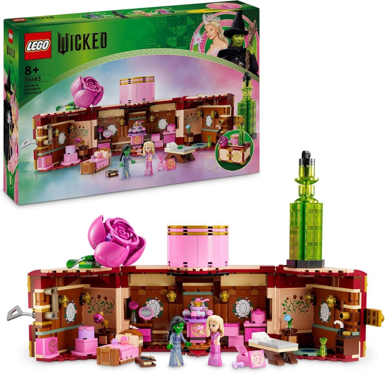 LEGO Wicked 75683 Общежитие Глинды и Эльфабы