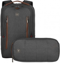 Рюкзак Wenger City Upgrade до 16" (606489) серый