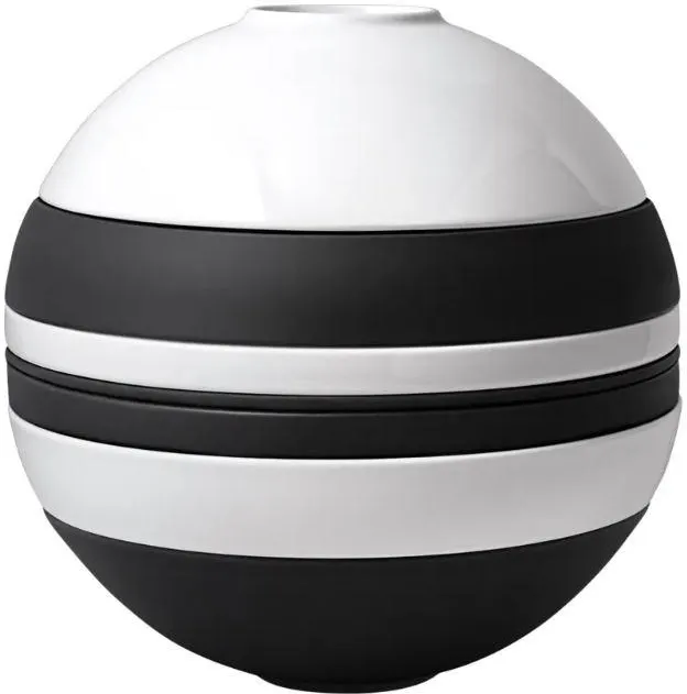 Набор посуды Villeroy & Boch La Boule черно-белый 7 предметов 10-1665-9095