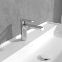Смеситель для раковины Villeroy&Boch Liberty с комплектом слива хром (TVW10700300061)