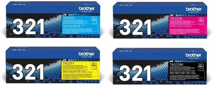 Картриджы Brother TN-321 CMYK 4 цвета