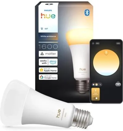 Лампочка PHILIPS HUE White Ambiance A67 E27 1600 8720169364288