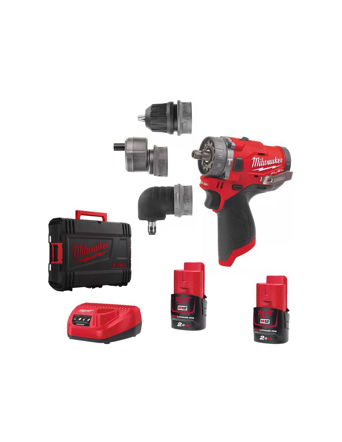 Ударный гайковерт Milwaukee M12 FPDXKIT-202X 2 2.0 Ah + ЗУ 4933464138