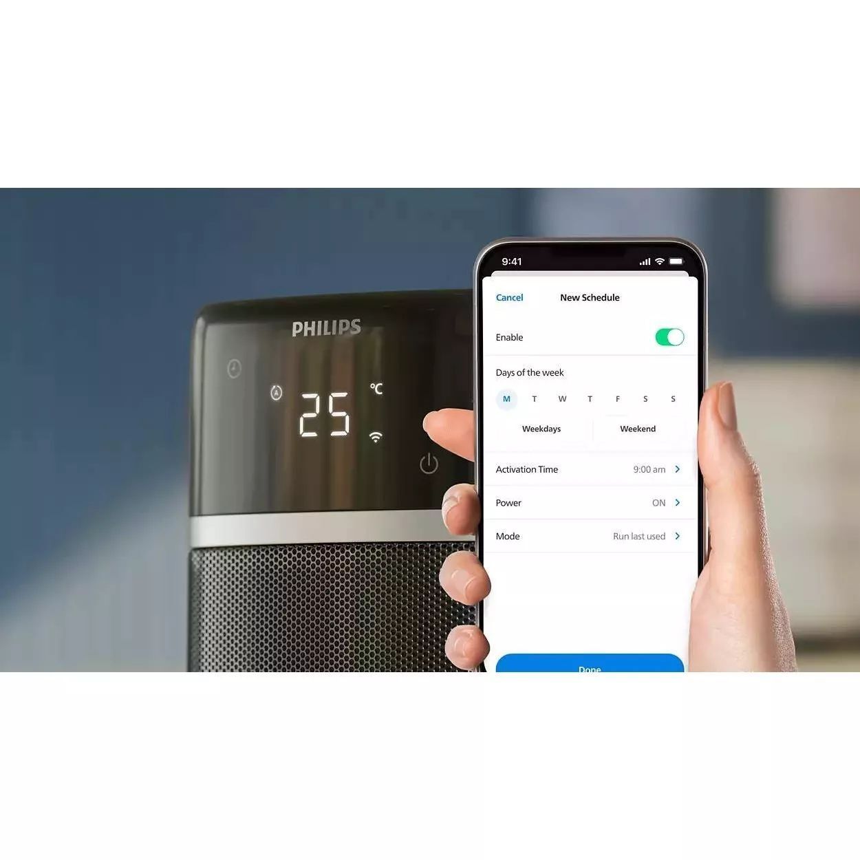 Тепловентилятор Philips CX5120/11 2000 Вт
