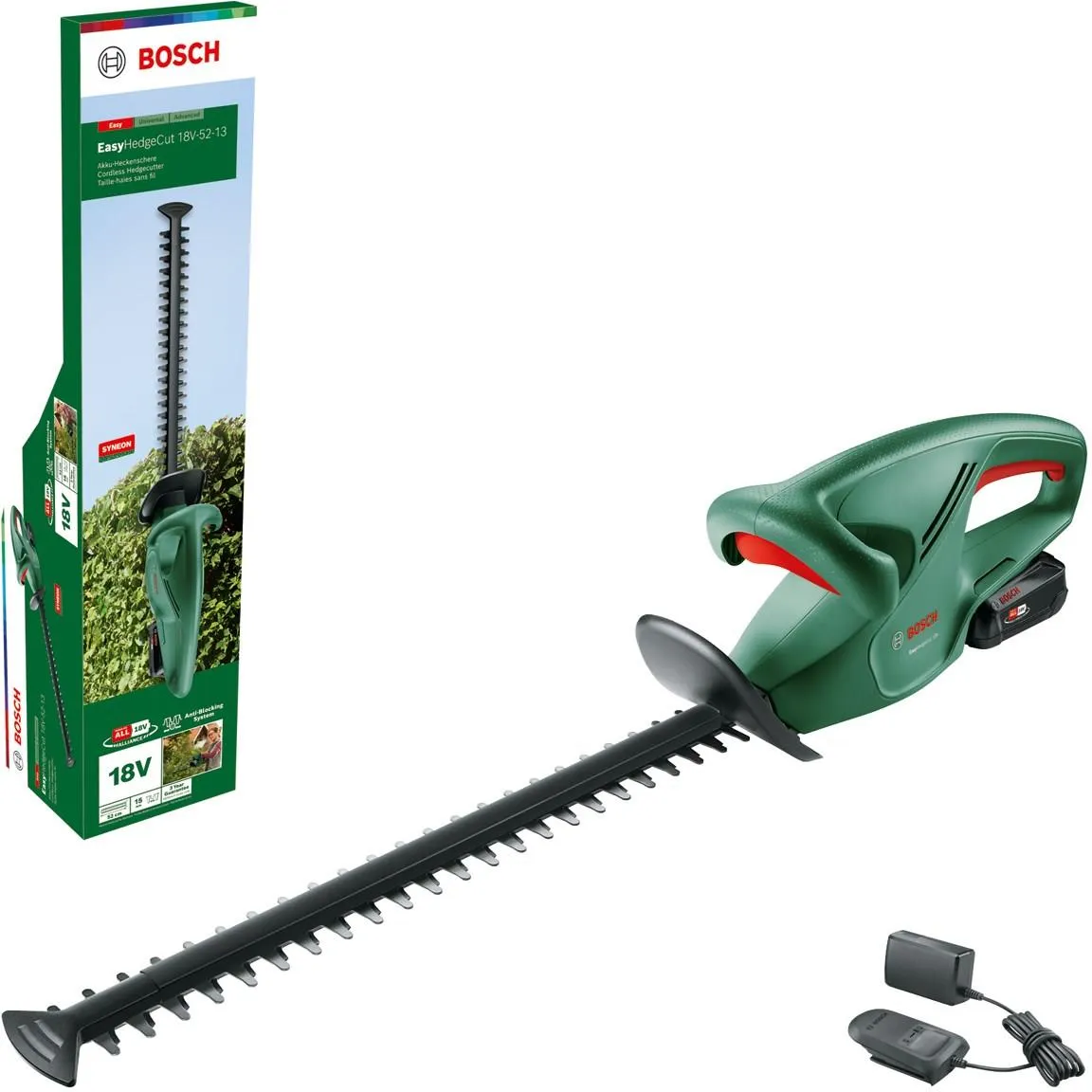 Аккумуляторный кусторез Bosch EasyHedgeCut 18V-52-13 0600849M01