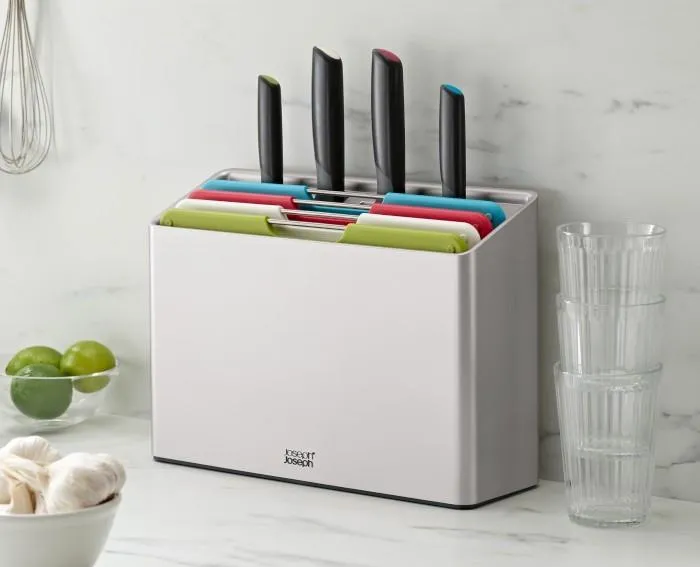 Набор ножей и разделочных досок Joseph Joseph Folio Icon Plus (60227)