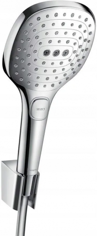 Душевой набор Hansgrohe Raindance Select E 120 Porter 1,25 м, хром 26700000