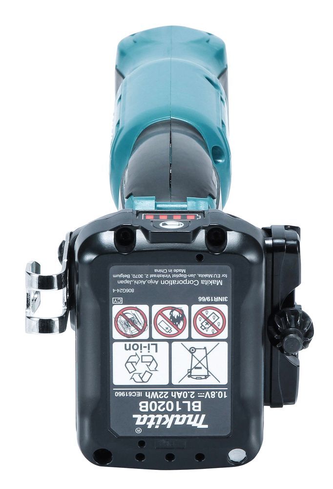 Угловая дрель Makita DA332DSAE 12V с АКБ 2x2,0 Ah и ЗУ