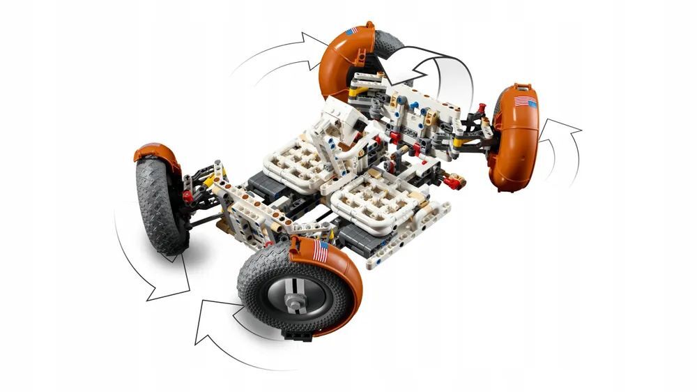 Конструктор LEGO Technic - Луноход НАСА Аполлон LRV - Лего Техник 42182