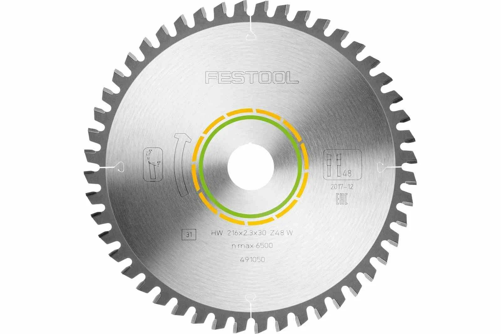 Пильный диск Festool WOOD FINE CUT HW 216x2,3x30 W48