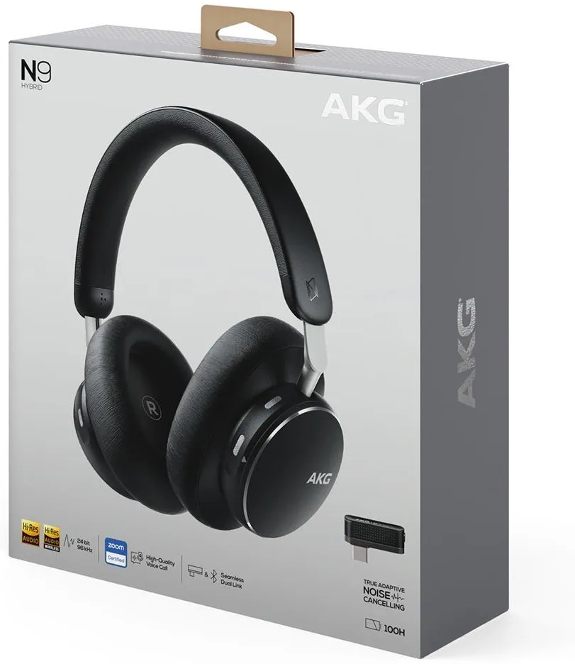 Беспроводные наушники с шумоподавлением AKG N9 Hybrid Black