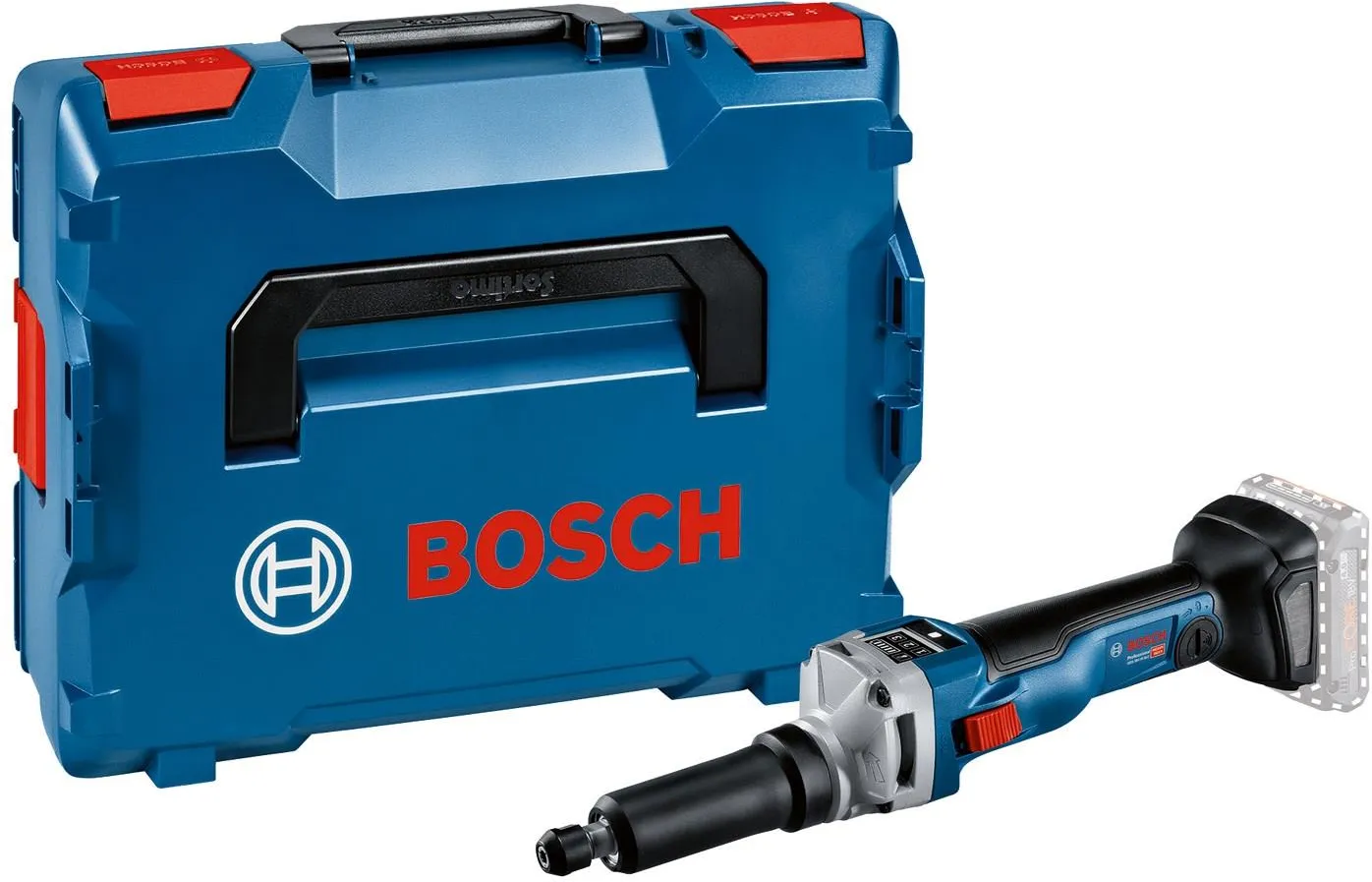 Прямая шлифовальная машина аккумуляторная Bosch GGS 18V-10 SLC Professional 06012B4000