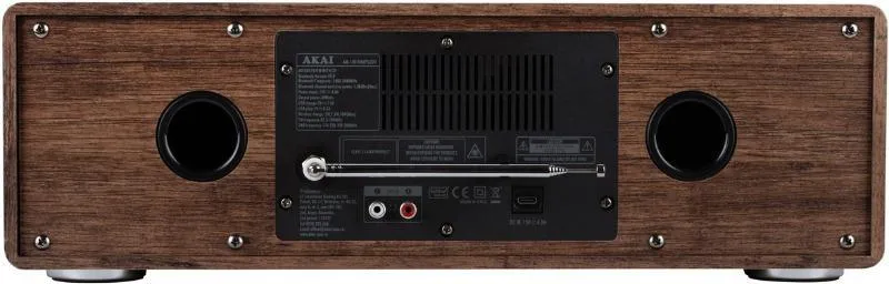 Музыкальный центр Akai AM-100 Rhapsody Wood