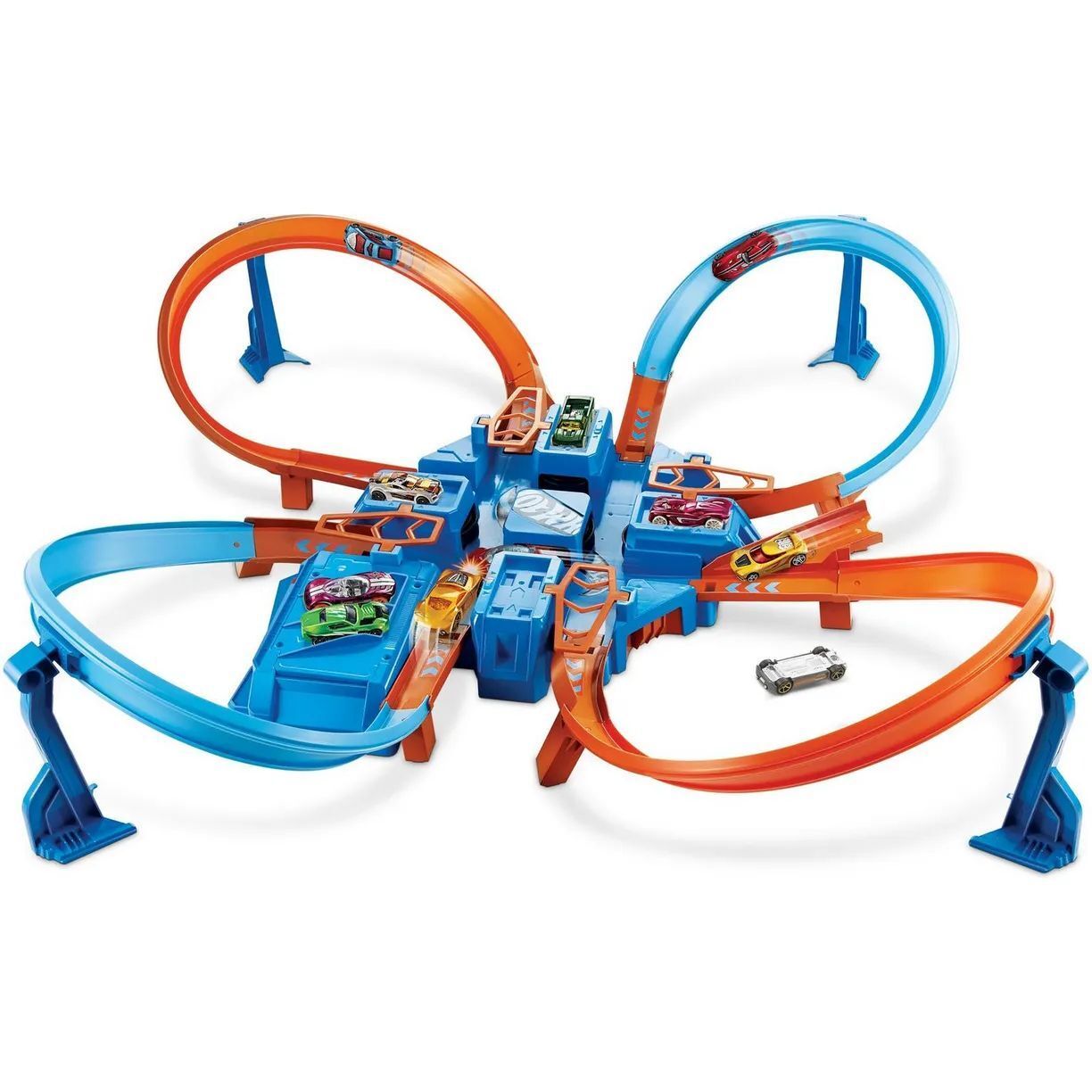 Игровой набор Hot Wheels Мега трек Перекресток  DTN42