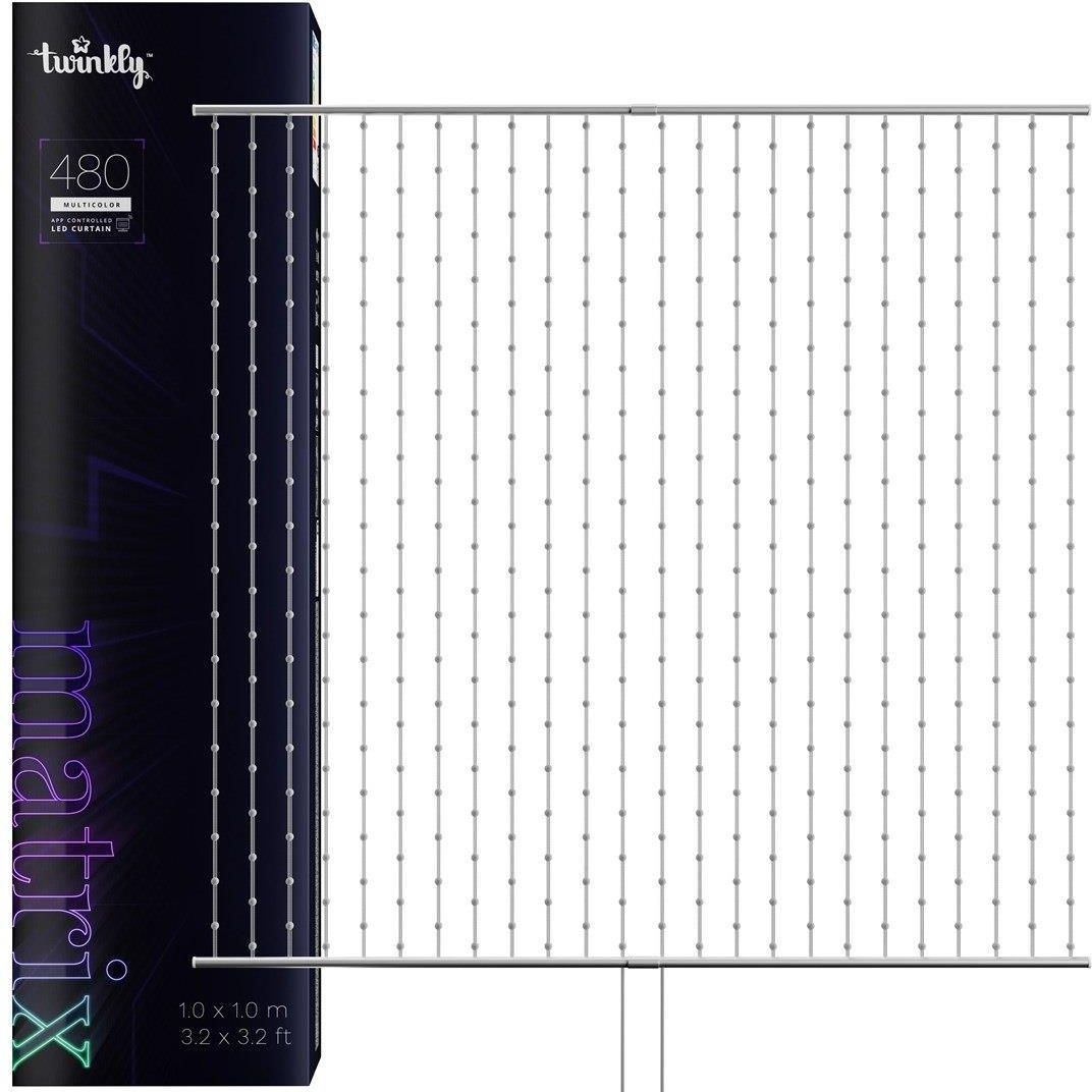 Светодиодная завеса Twinkly Matrix 480 RGB, 1x1 м