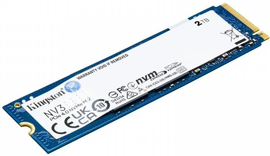 Твердотельный накопитель Kingston NV3 M.2 Pcie 4.0 NVMe 2TB SNV3S2000G