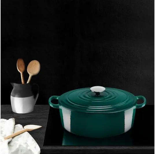 Кастрюля чугунная Tefal Elegance E2760604 4,75l