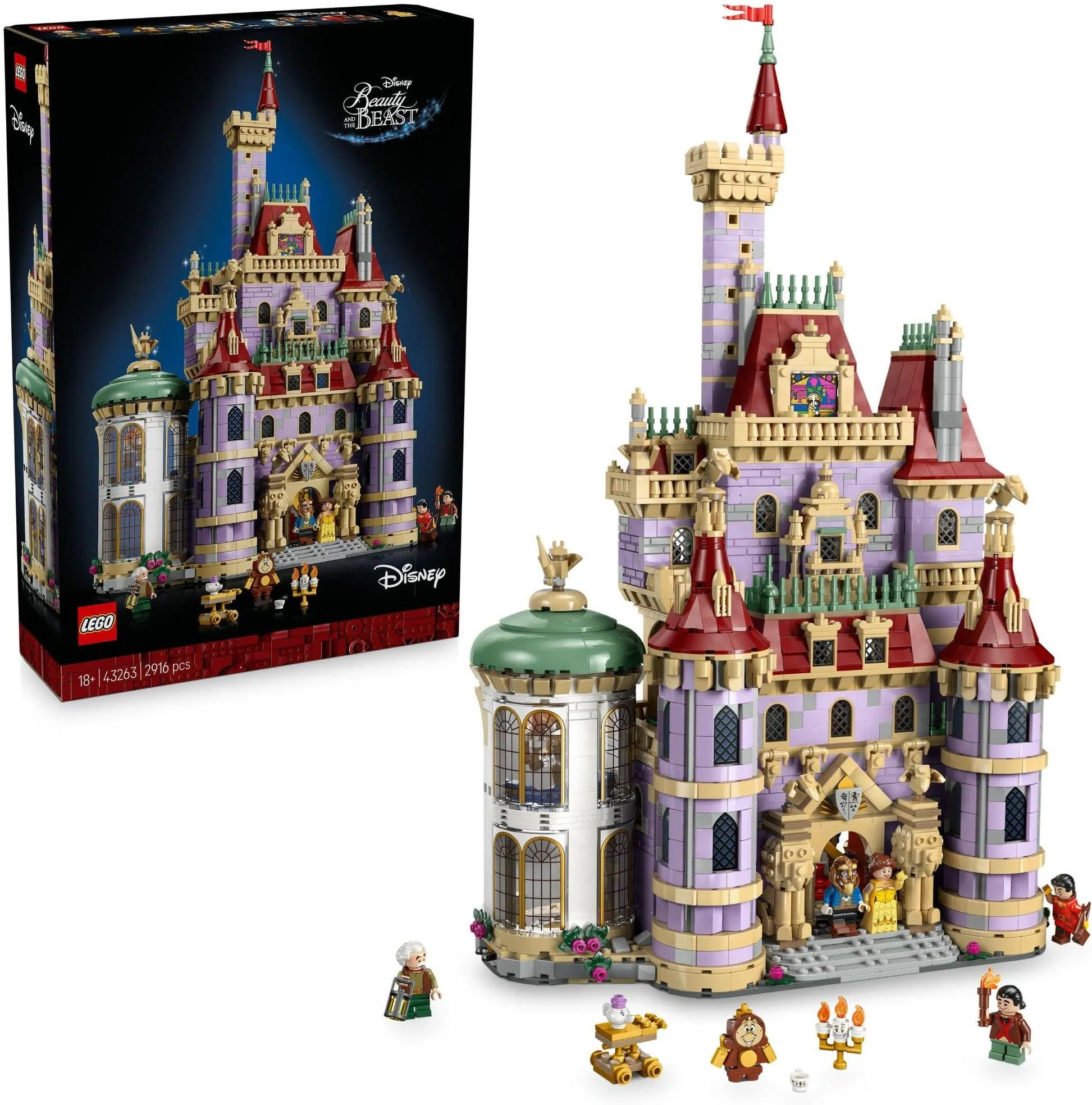Конструктор LEGO Disney Princess 43263 Замок из «Красавицы и чудовища»