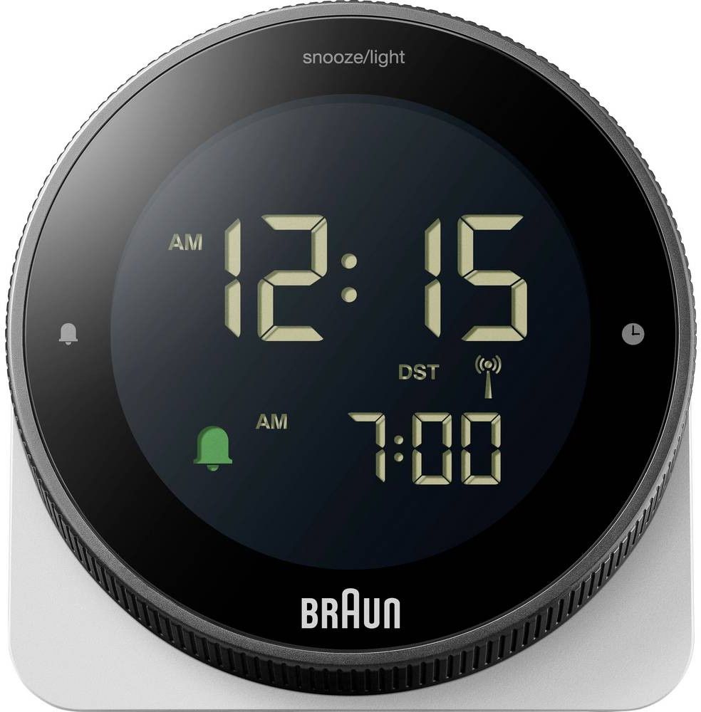 Будильник Braun BC24W-DCF