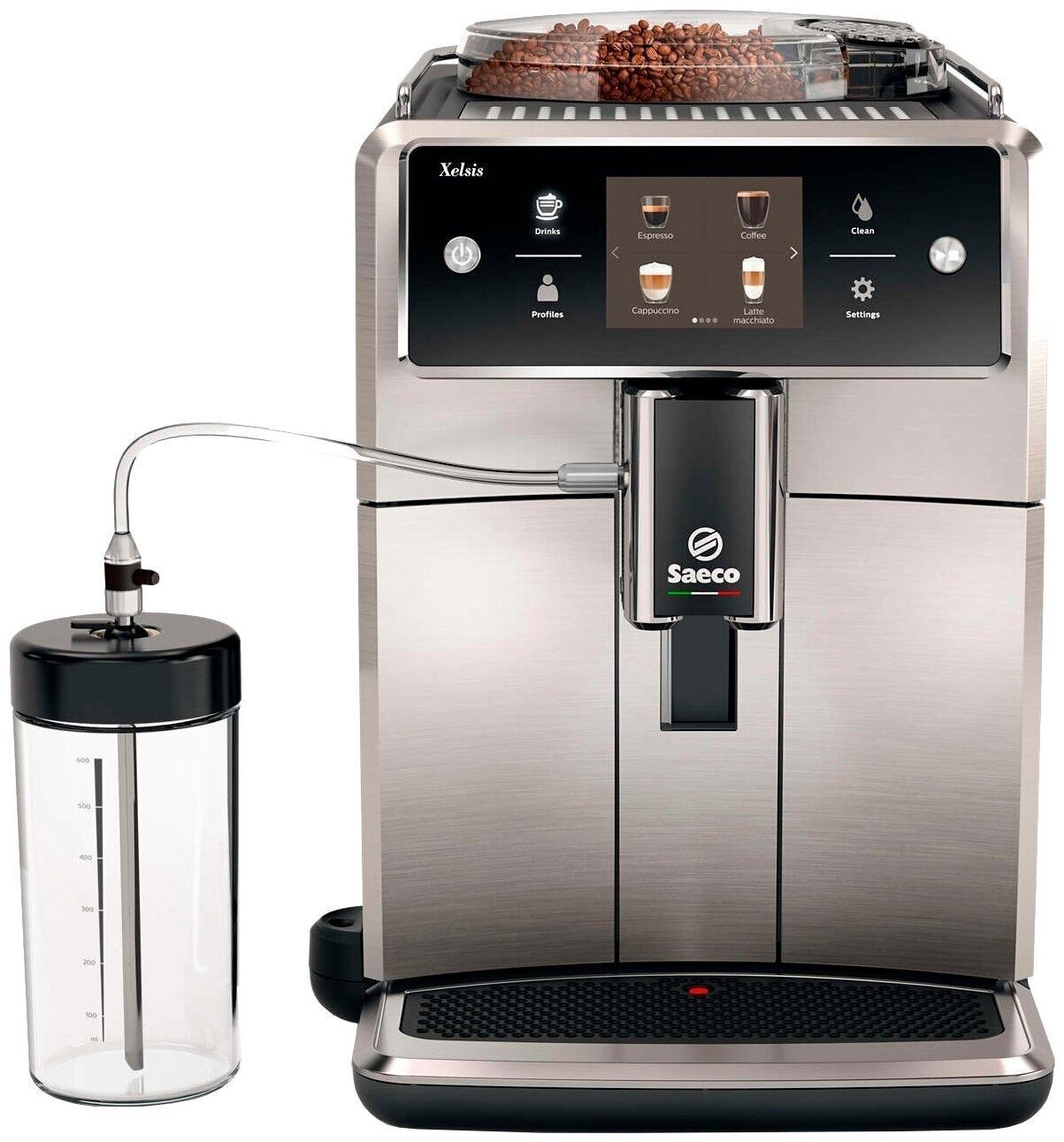 Кофемашина Saeco SM7683 Xelsis, нержавеющая сталь