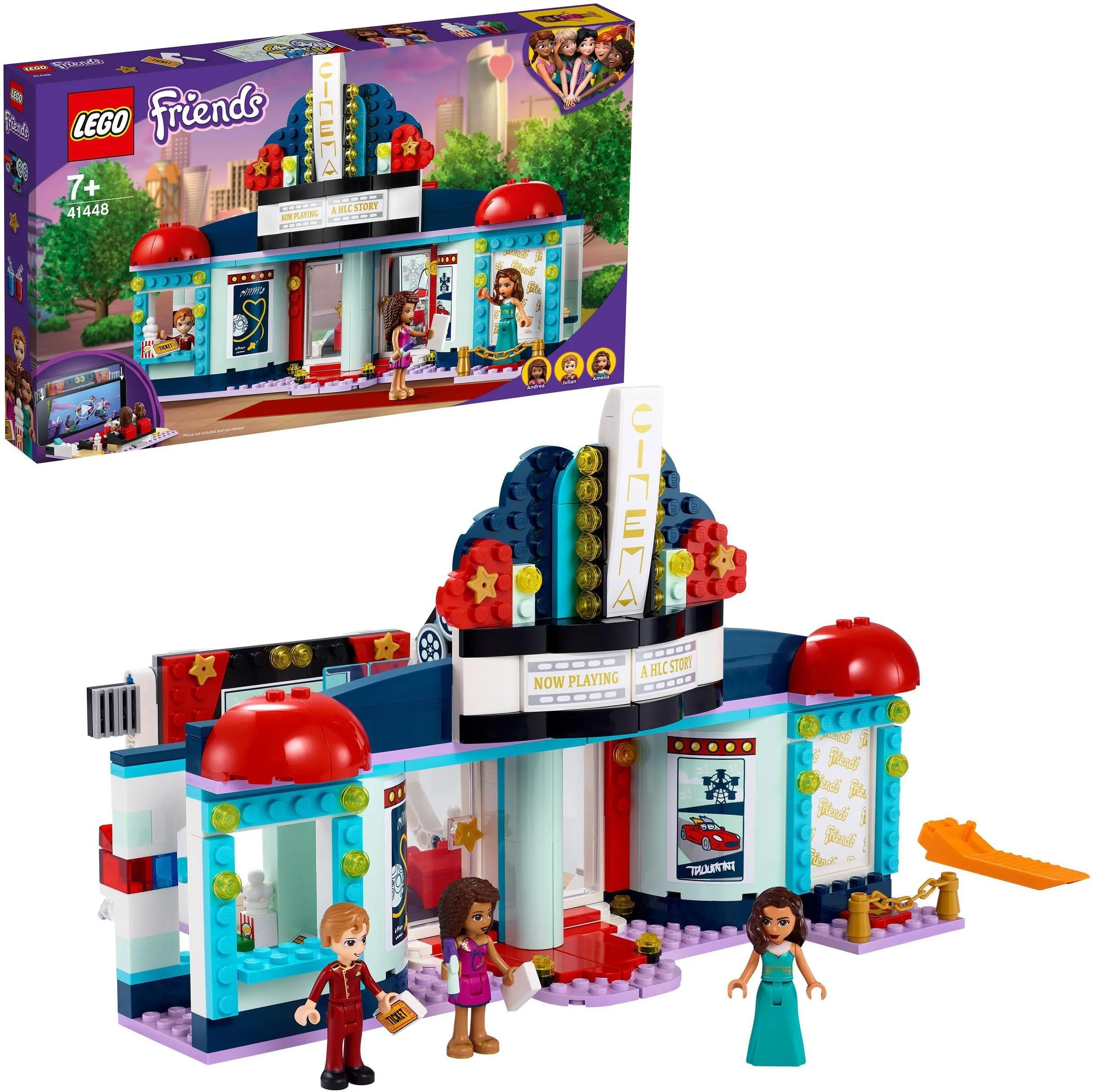 LEGO Friends 41448 Кинотеатр в Хартлейк-Сити