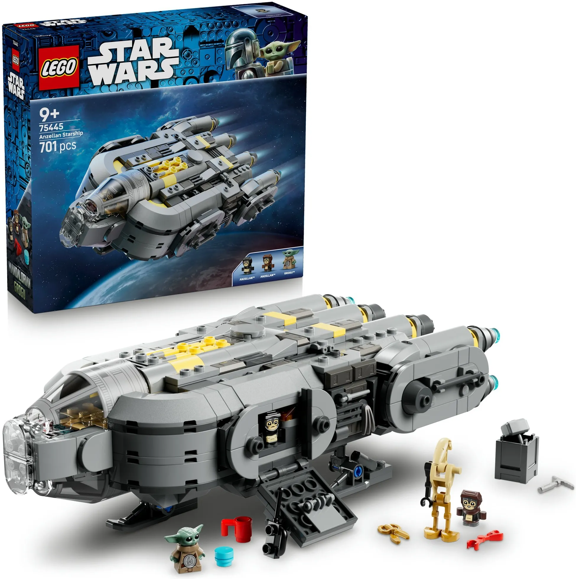 Конструктор LEGO Star Wars 75445 Звёздный корабль анзелланцев
