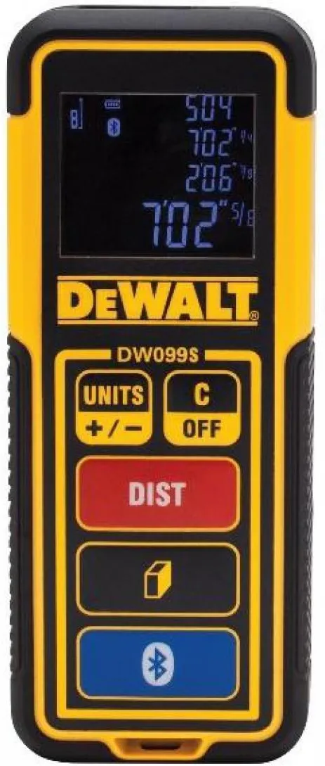 Лазерный дальномер с Bluetooth DeWalt DW099S-XJ