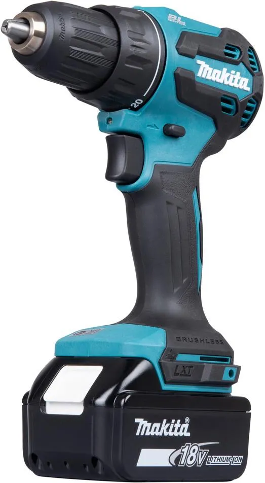 Аккумуляторная дрель-шуруповёрт Makita DDF490SF1J 18 В, 1×3,0 А·ч АКБ, ЗУ, кейс Makpac