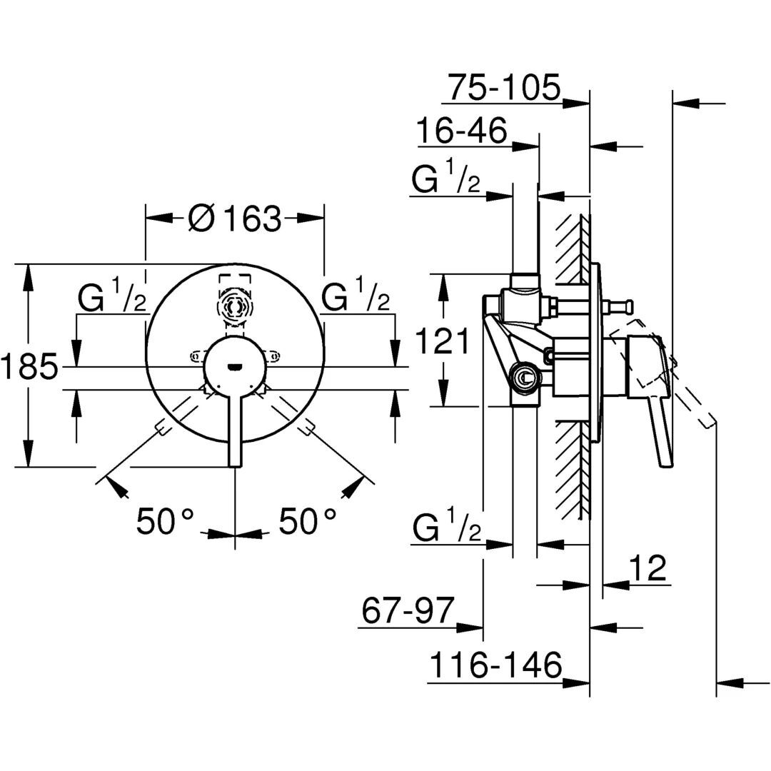 Смеситель Grohe Concetto 32214001
