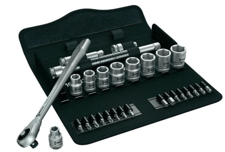 Набор насадок Wera метрический 3/8 10 мм 29 шт. Zyklop Metal 8100 SB 7 05004047001