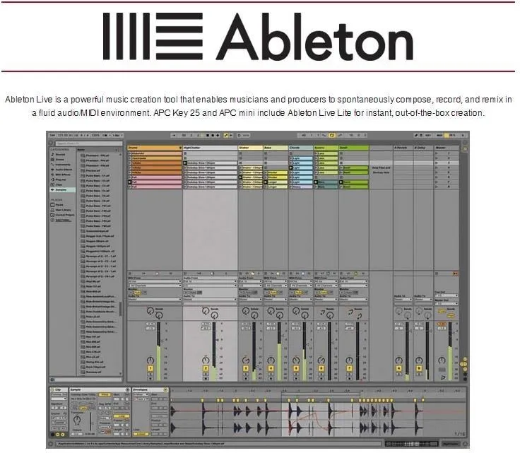 MIDI-контроллер Akai Professional APC40 MkII для Ableton Live