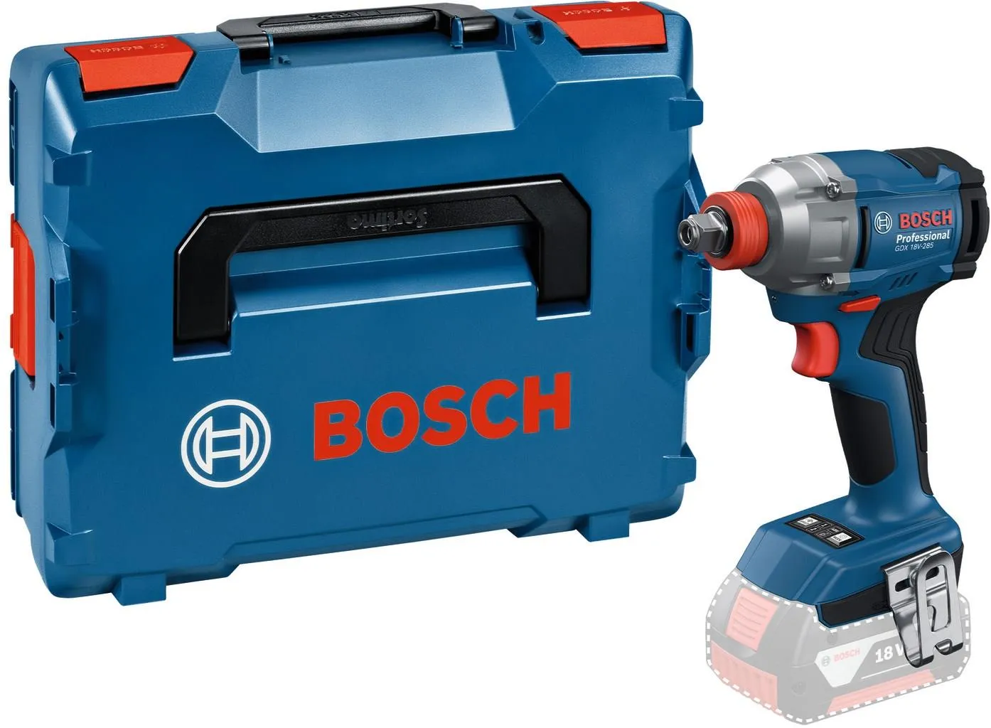 Комбинированный гайковёрт/шуруповёрт Bosch GDX 18V-285 Professional 06019N2100
