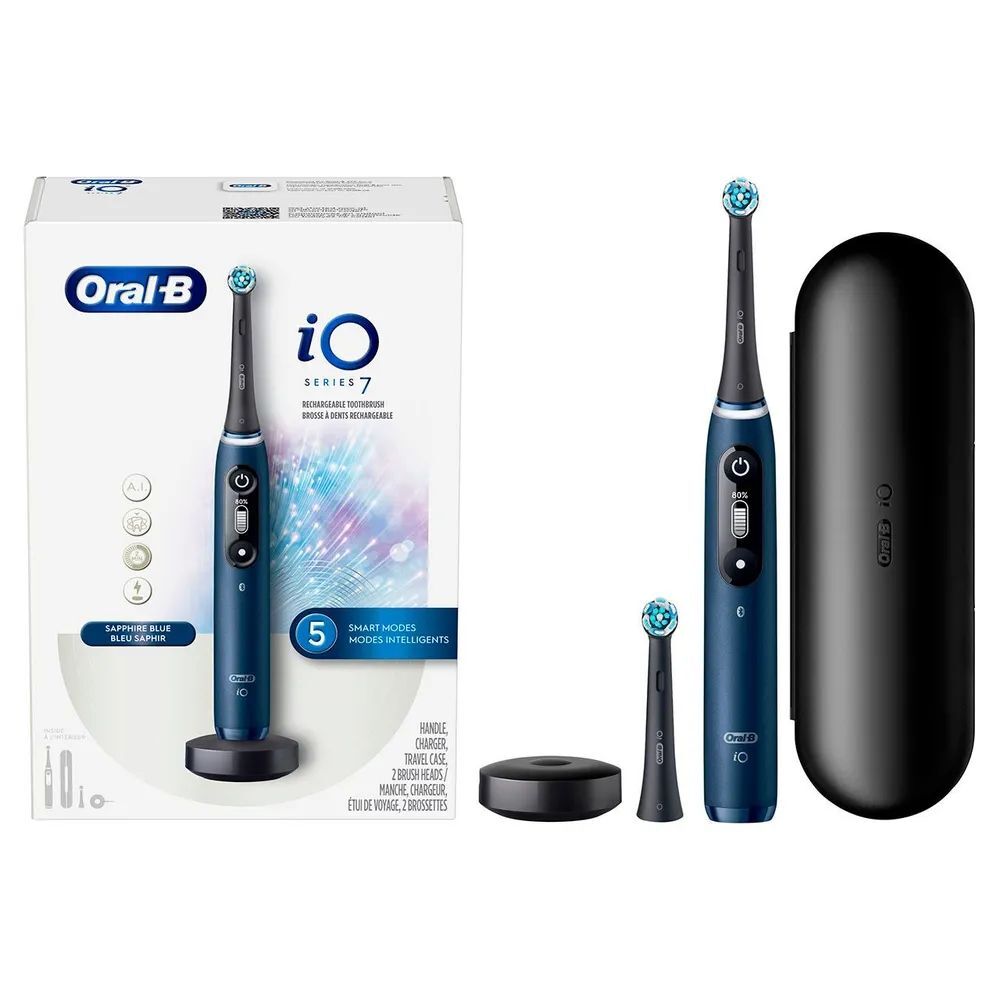 Электрическая зубная щетка Oral-B iO7N Blue