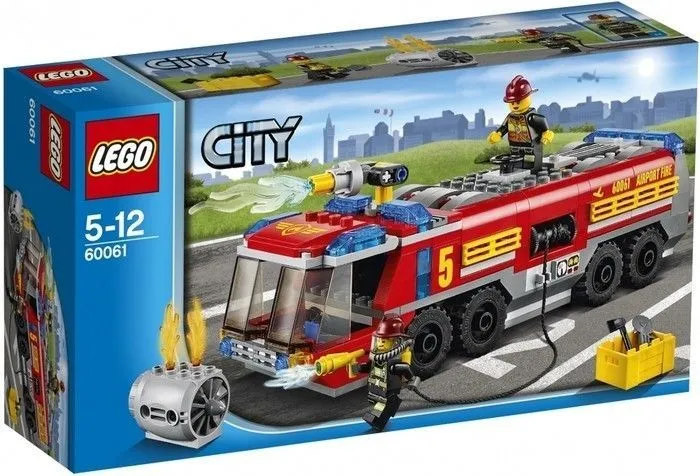 Конструктор LEGO City 60061 Аэродромная пожарная машина