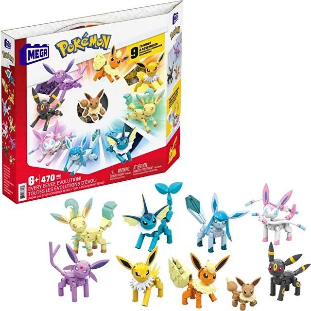 Конструктор MEGA Pokemon Every Eevee Evolution (GFV85)