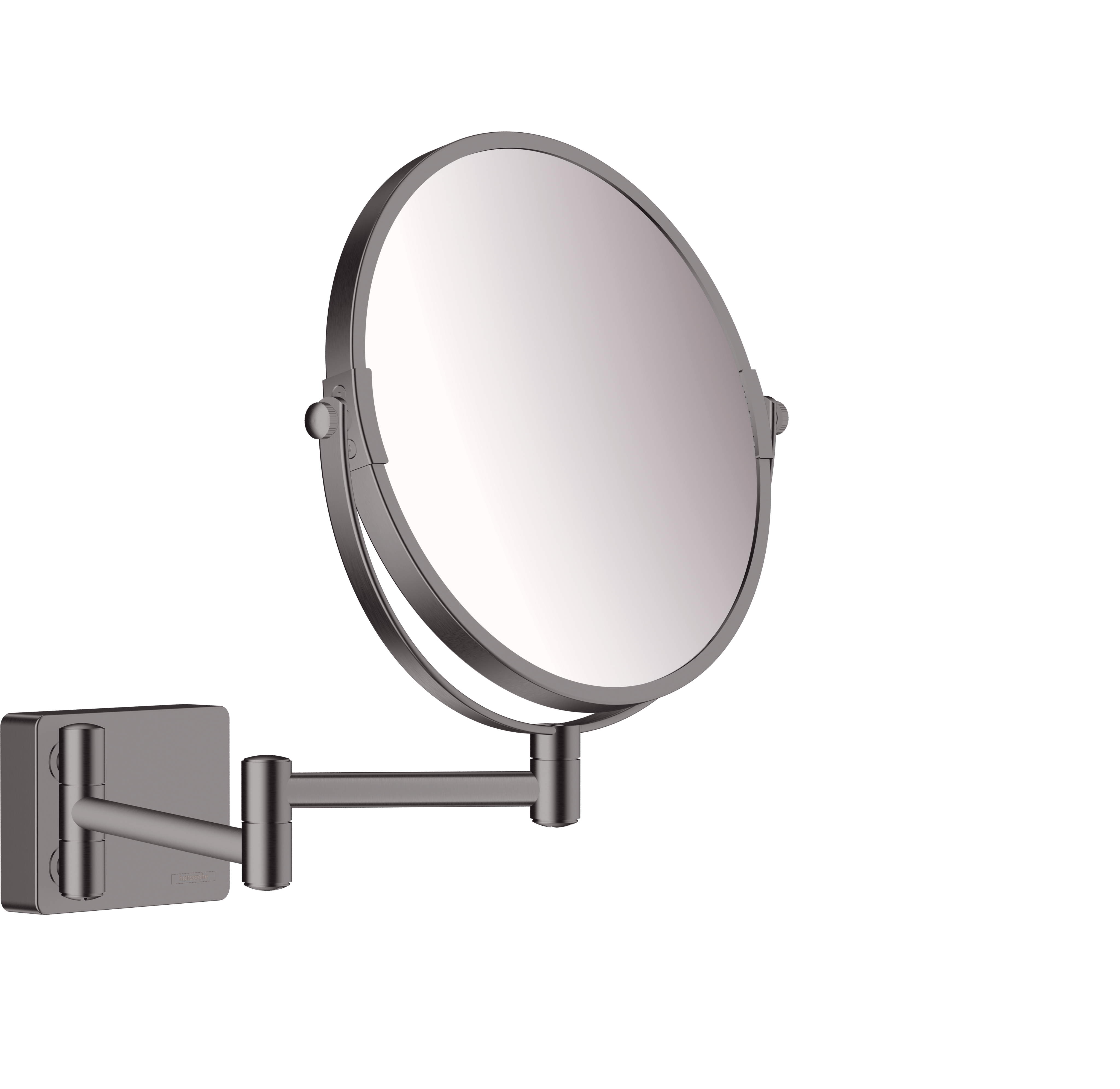 Косметическое зеркало Hansgrohe AddStoris 41791340 черный матовый хром