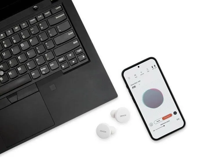 Беспроводные наушники Denon PerL White
