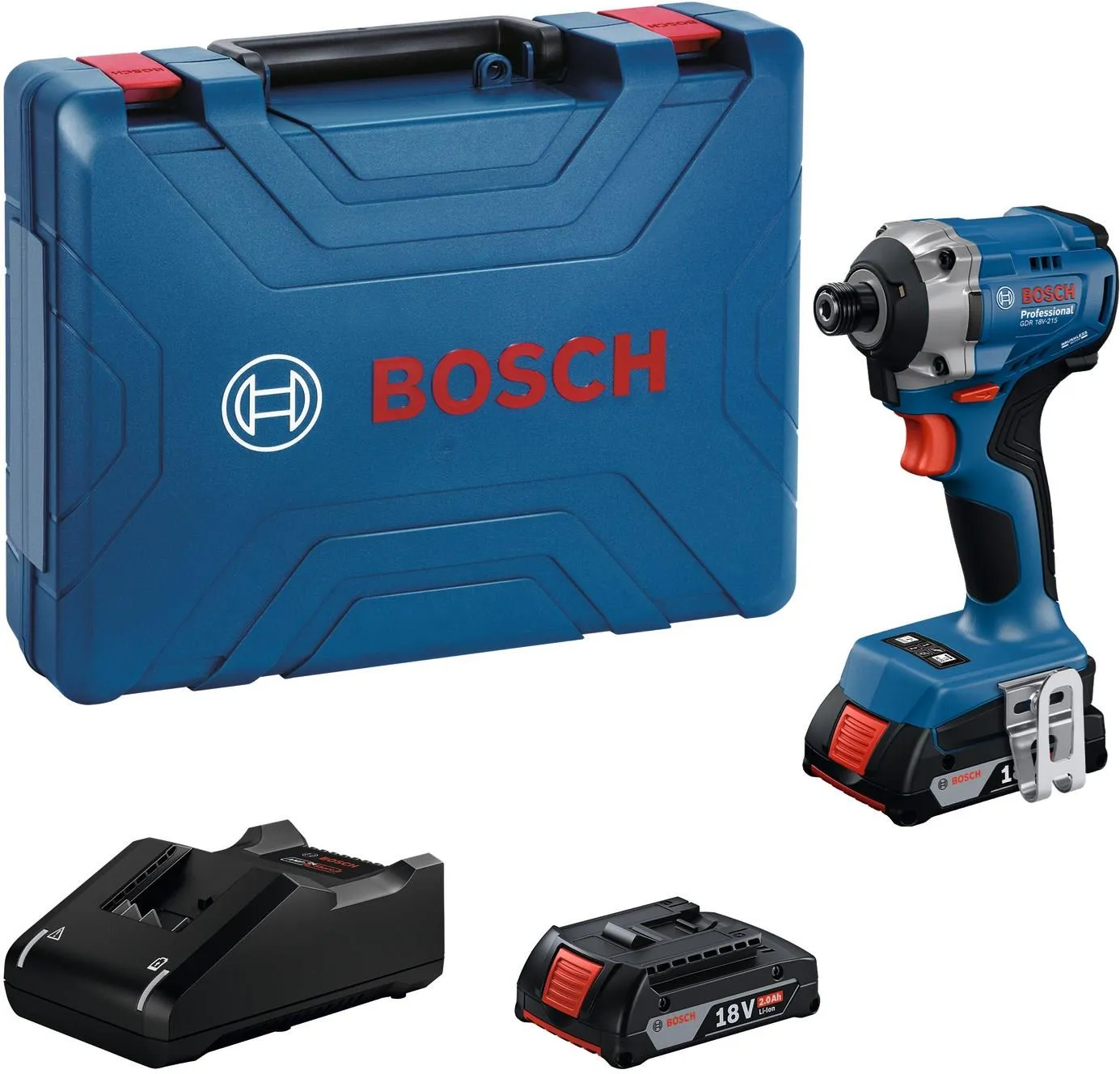 Ударный шуруповёрт Bosch GDR 18V-215 Professional 06019N2022