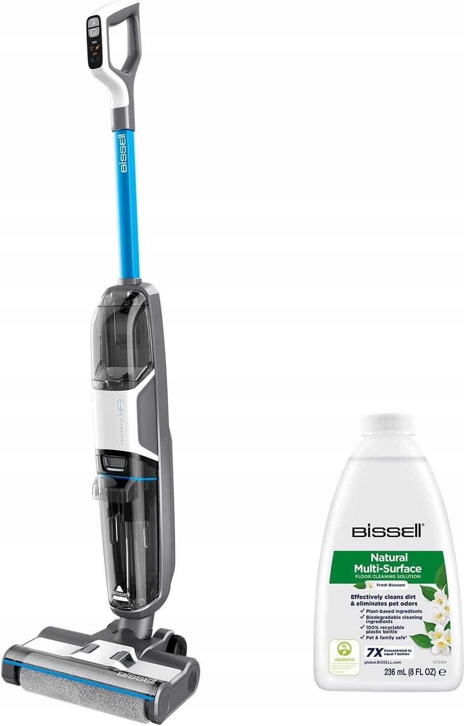 Вертикальный моющий пылесос BISSELL CrossWave HF3 3598N, чёрный