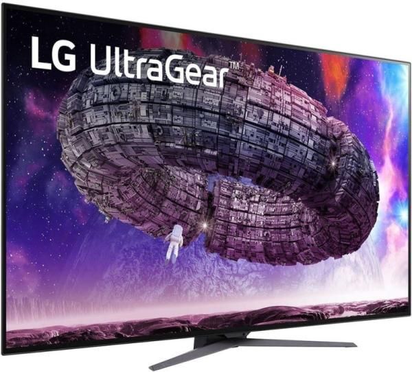 47.5" Монитор LG UltraGear 48GQ900-B, 3840x2160, 120 Гц, OLED, черный