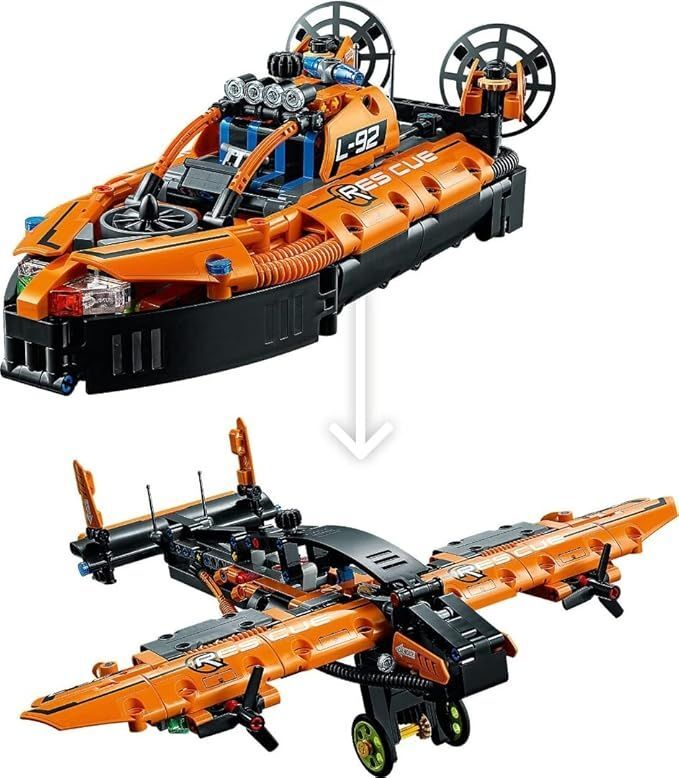 Конструктор LEGO Technic 42120 Спасательное судно на воздушной подушке