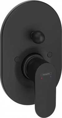 Смеситель для душа Hansgrohe Rebris S, черный матовый 72449670