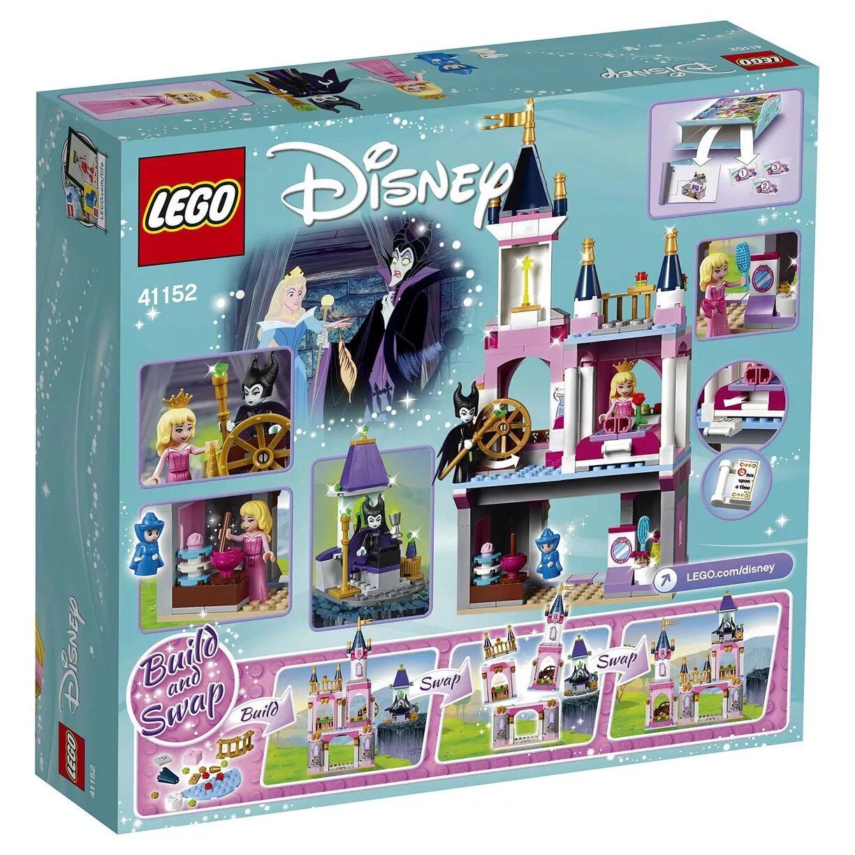 LEGO Disney Princess 41152 Сказочный замок Спящей Красавицы, 322 дет.