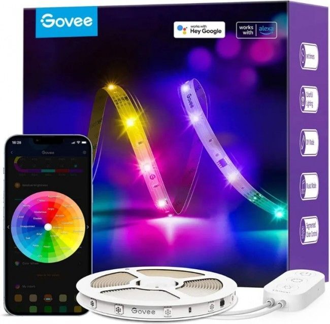 Умная светодиодная лента Govee H619C 10м Wi-Fi/Bluetooth