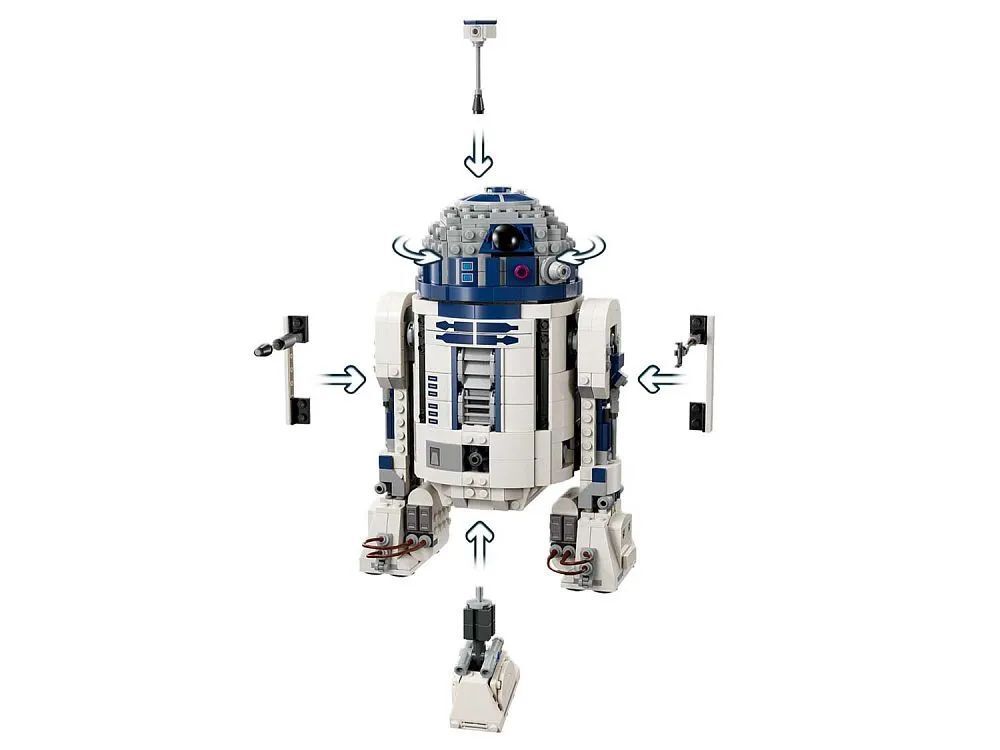LEGO Star Wars 75379 R2-D2, 1050 дет.