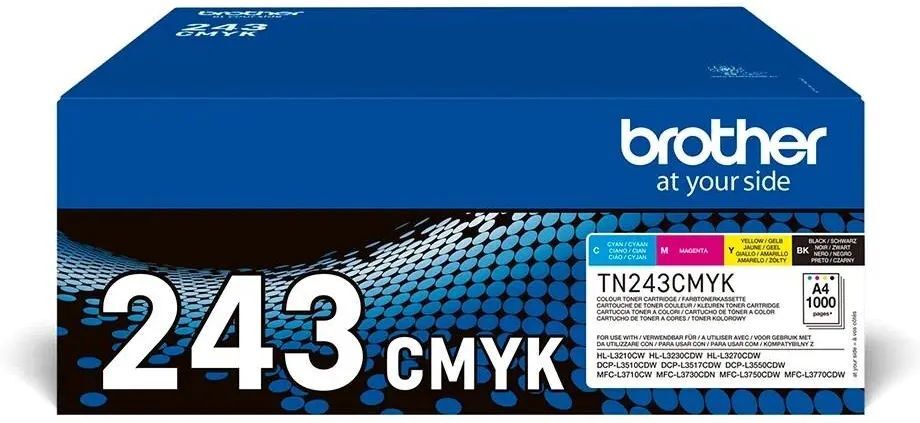 Картриджы Brother TN-243 CMYK 4 цвета